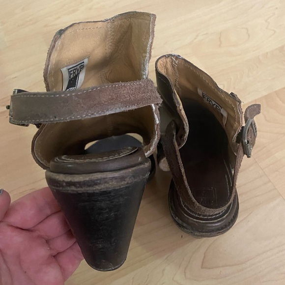 Frye leather slides - Picture 4 of 7